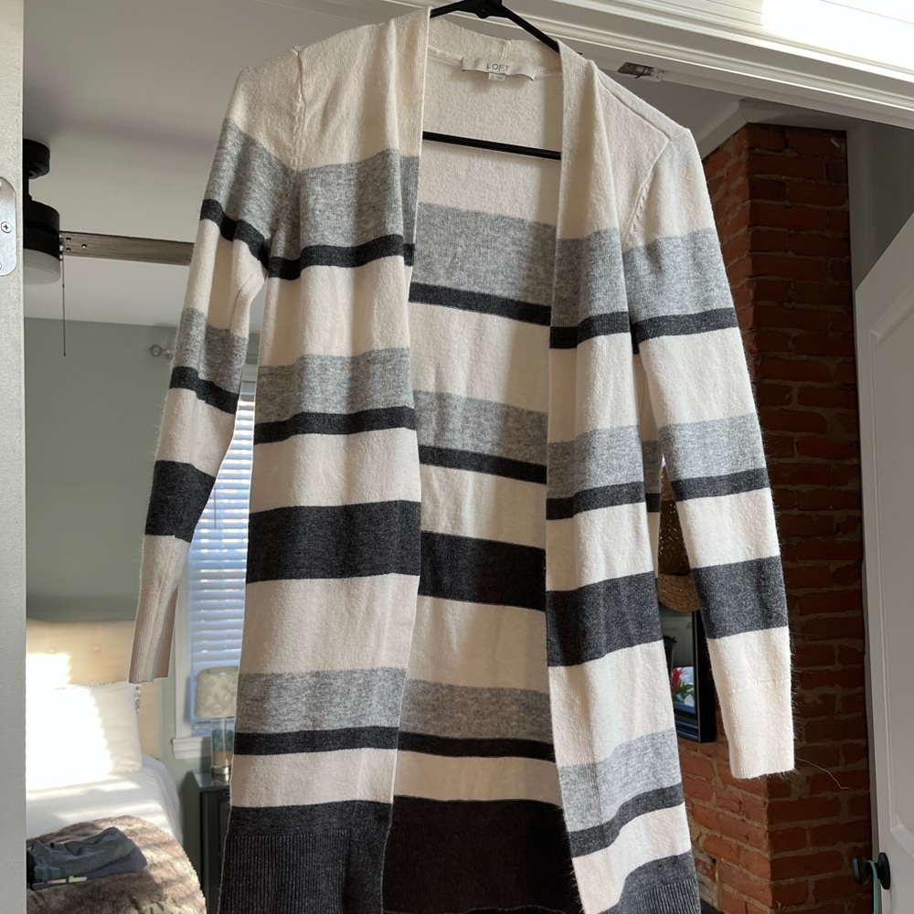 Loft cardigan! Super cute!